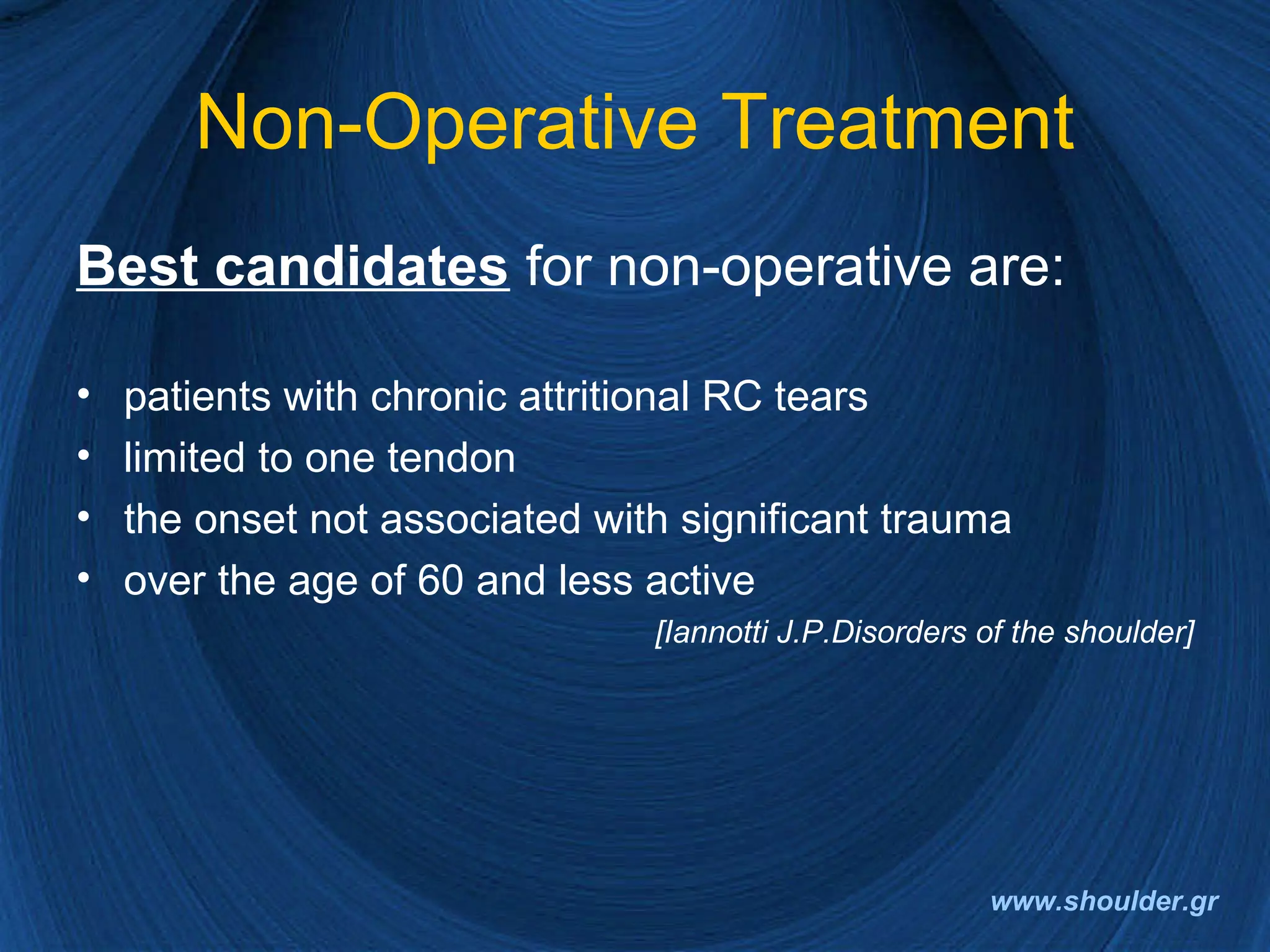 Rotator cuff 2008 final | PPT