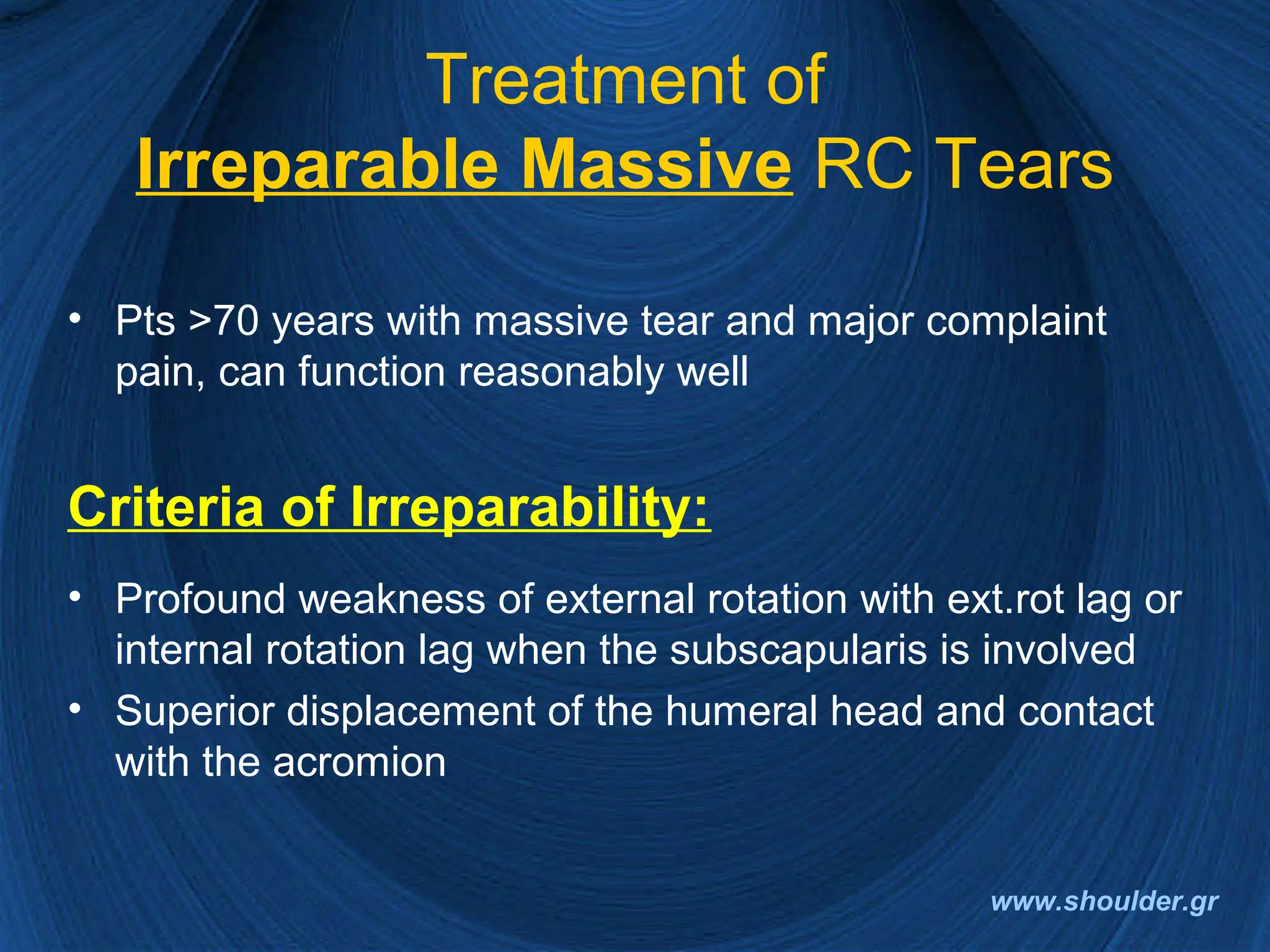 Rotator cuff 2008 final | PPT