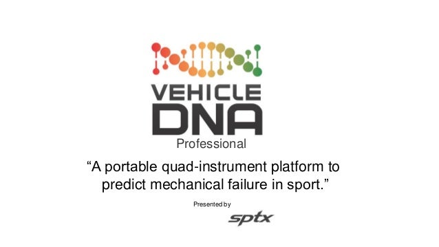 Professional
“A portable quad-instrument platform to
predict mechanical failure in sport.”
Presented by
 