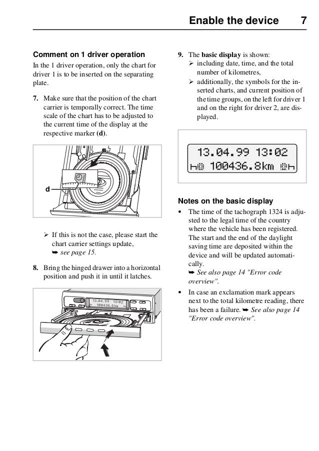 Drivers tacho symbols what does it mean idseotbseo