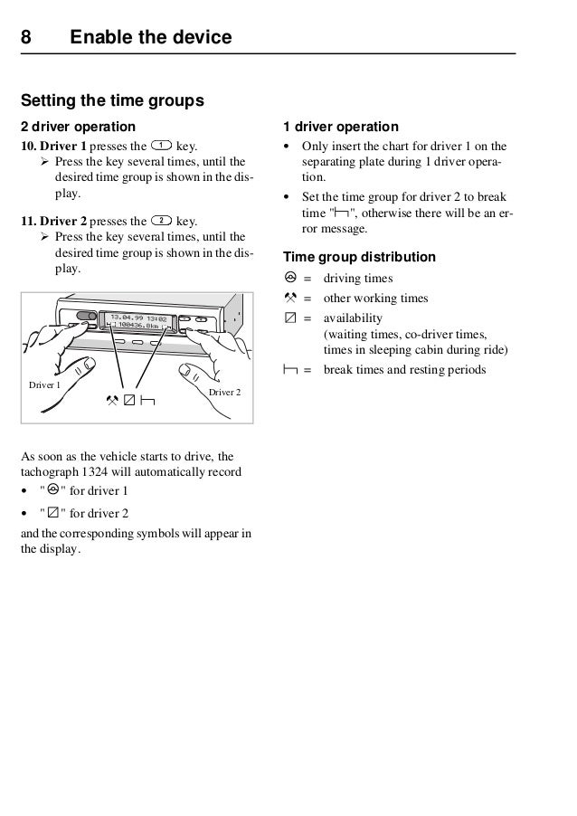 Drivers tacho symbols what does it mean limfaeb