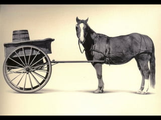 Cart before the horse
 