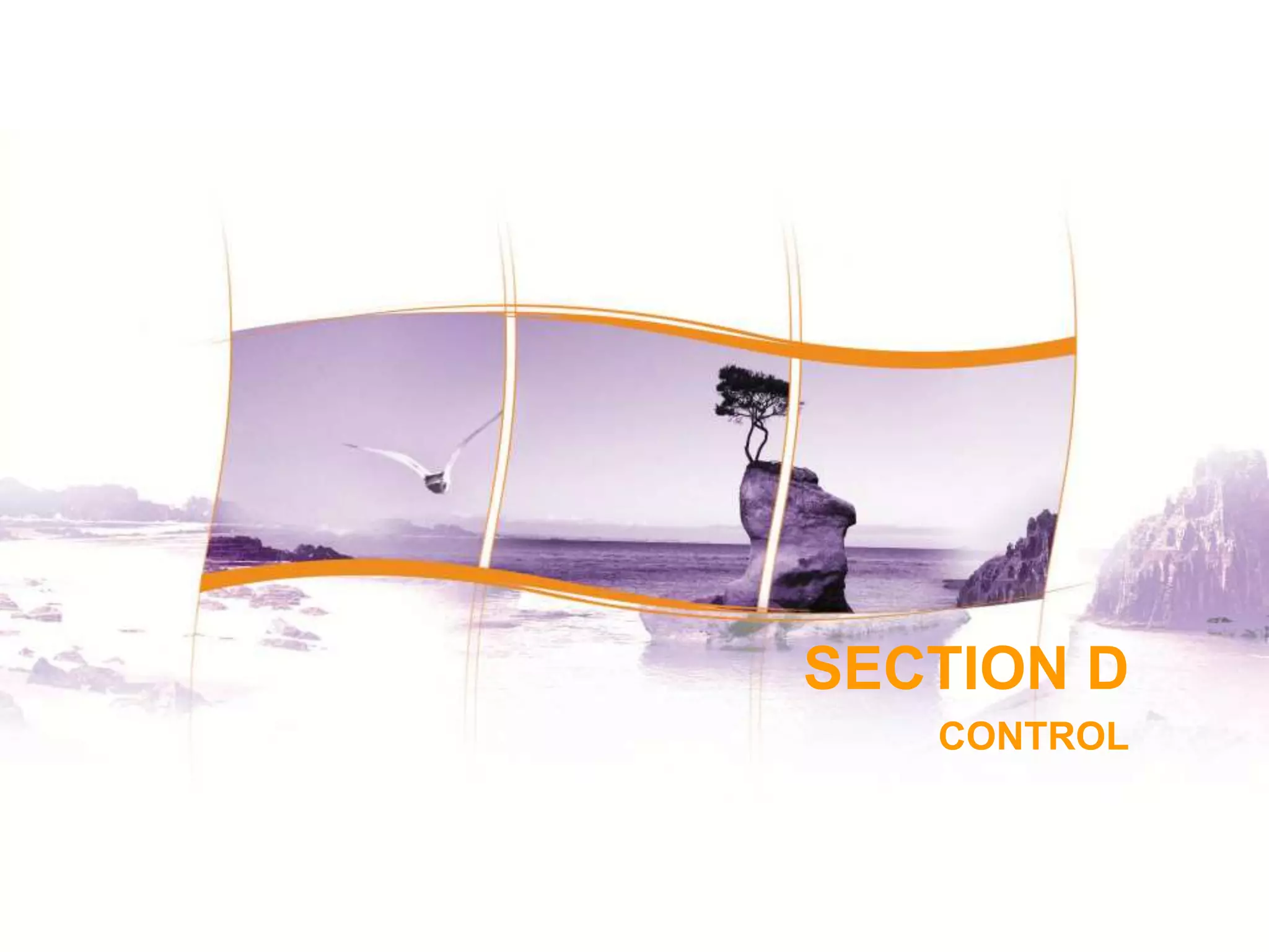 137
137
SECTION D
CONTROL
 