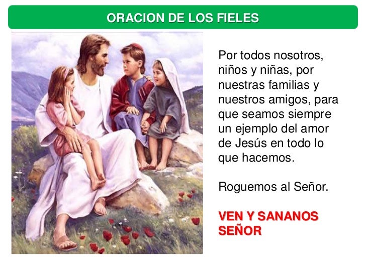 Collection Of Oraciones De Los Fieles Por Los Jovenes Poderosa Oraci