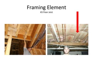 Framing Element #3 Floor Joist 