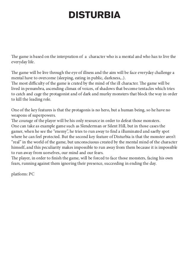 Examples of Game Concepts