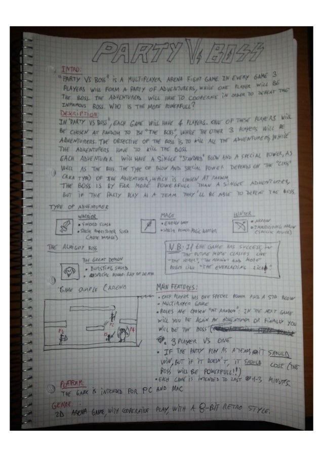 Examples of Game Concepts