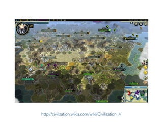 Prof. Pier Luca Lanzi
http://civilization.wikia.com/wiki/Civilization_V
 