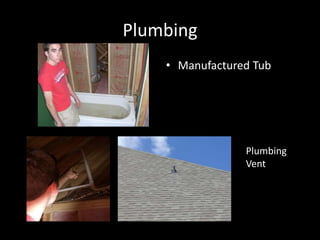 PlumbingManufactured Tub					Plumbing 					Vent