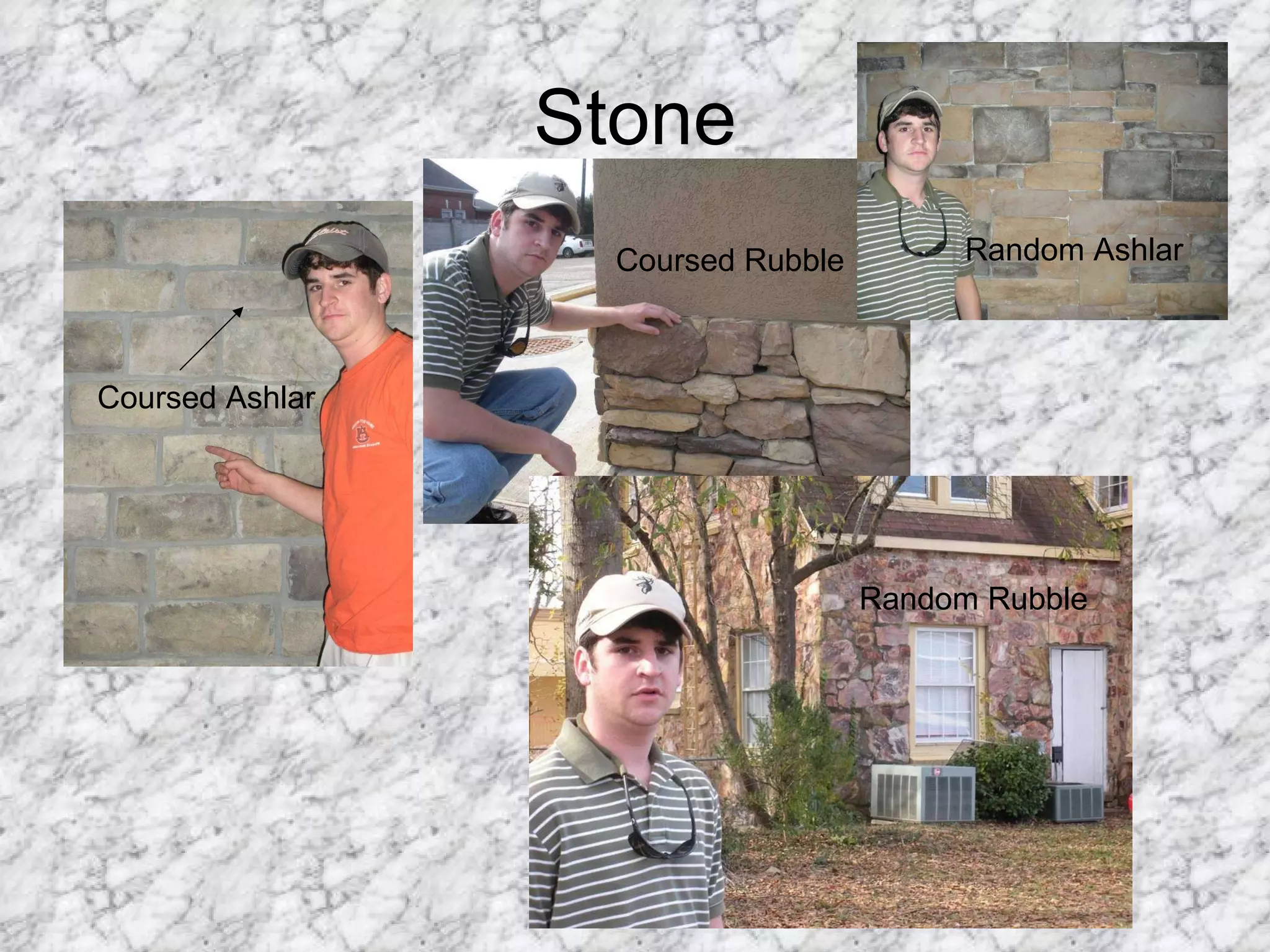 Stone Coursed Ashlar Pics of others. Random Ashlar Coursed Rubble Random Rubble 