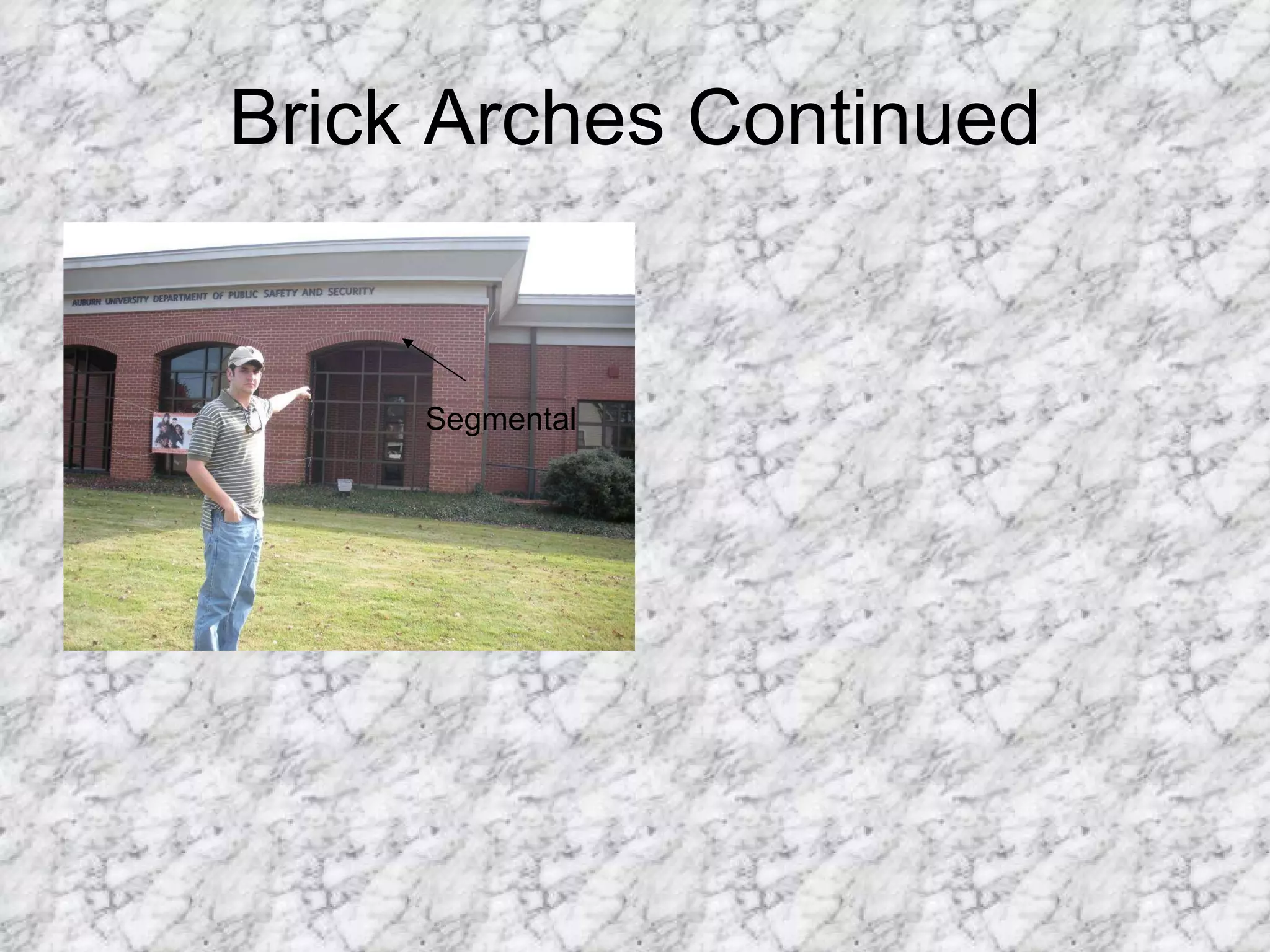 Brick Arches Continued Segmental 