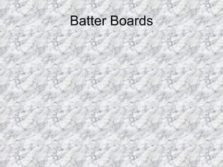 Batter Boards 