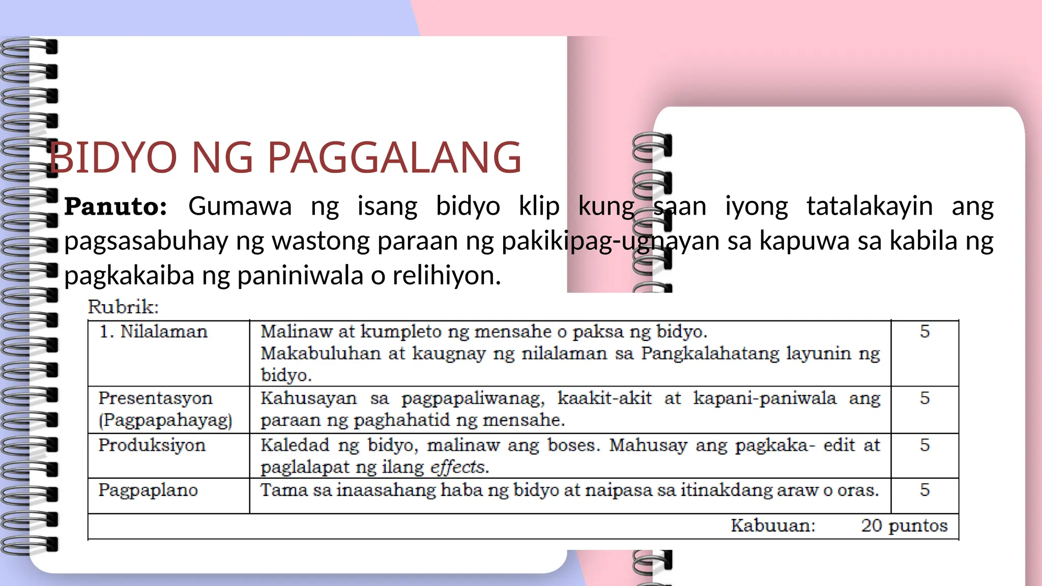 PAKIKIPAGUGNAYAN SA KAPUWA SA KABILA NG PAGKAKAIBA-IBA TUNGO SA ...