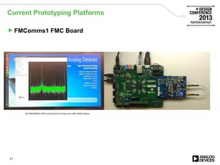 Current Prototyping Platforms
FMComms1 FMC Board
47
 