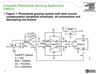 Sensors for Low Level Signal Acquisition - VE2013 | PDF