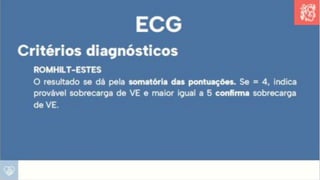 Apresentação sobre Sobrecarga de Ventrículo Esquerdo