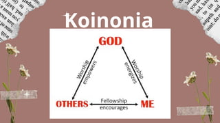 Koinonia
 