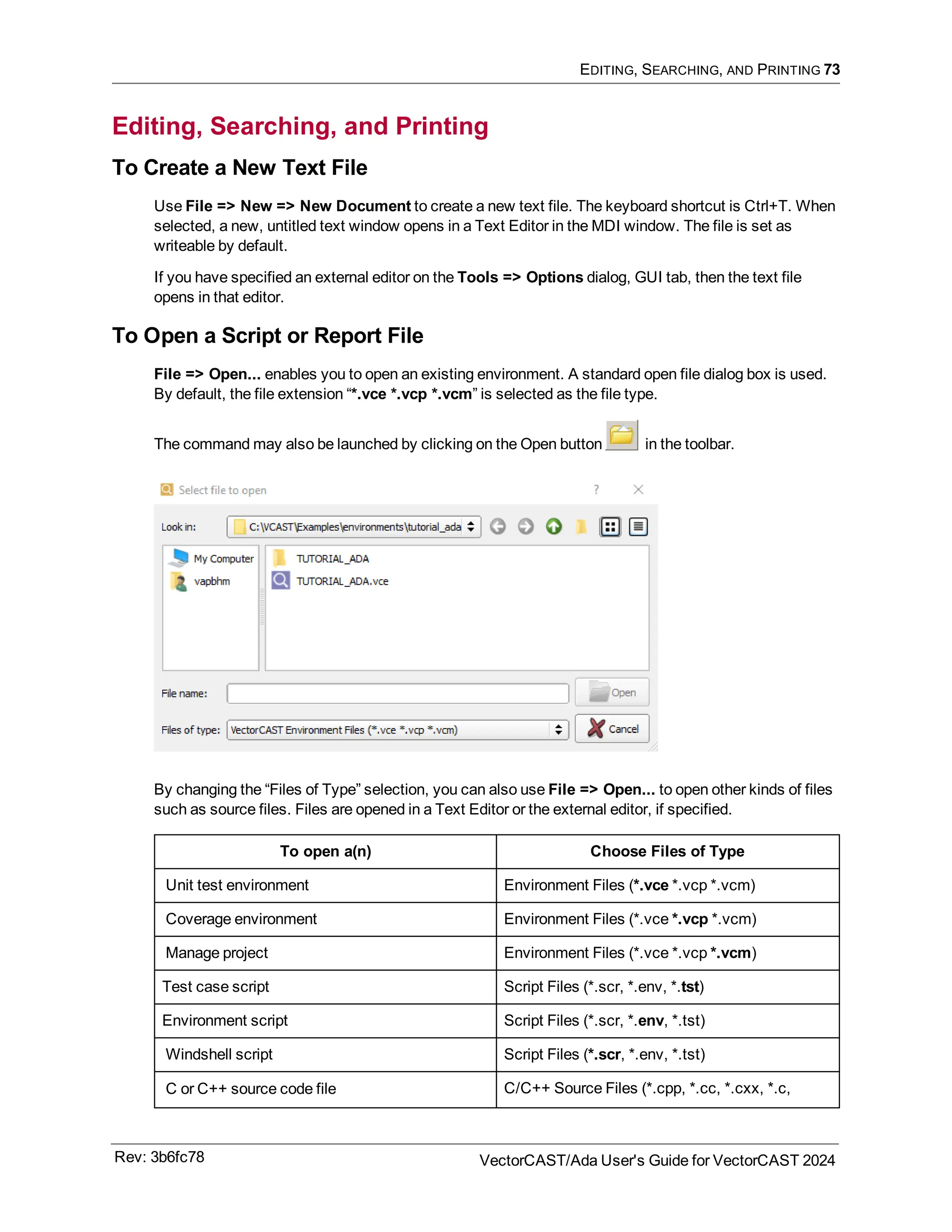 User guide of VectorCast 2024 ADA testing tool for safety critical ...