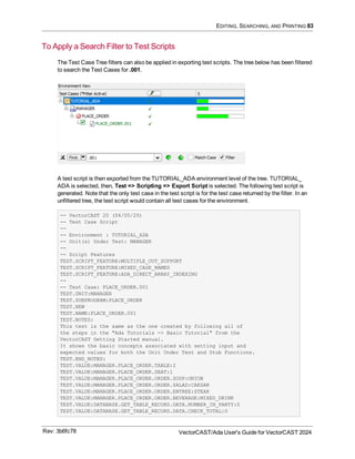 User guide of VectorCast 2024 ADA testing tool for safety critical ...
