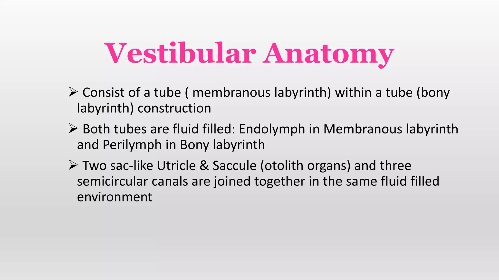 Vestibular apparatus involved in balancing and hearing process | PPTX