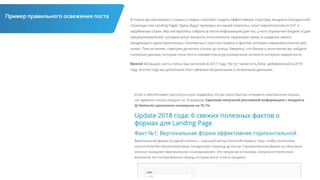 Пример правильного освежения поста
 