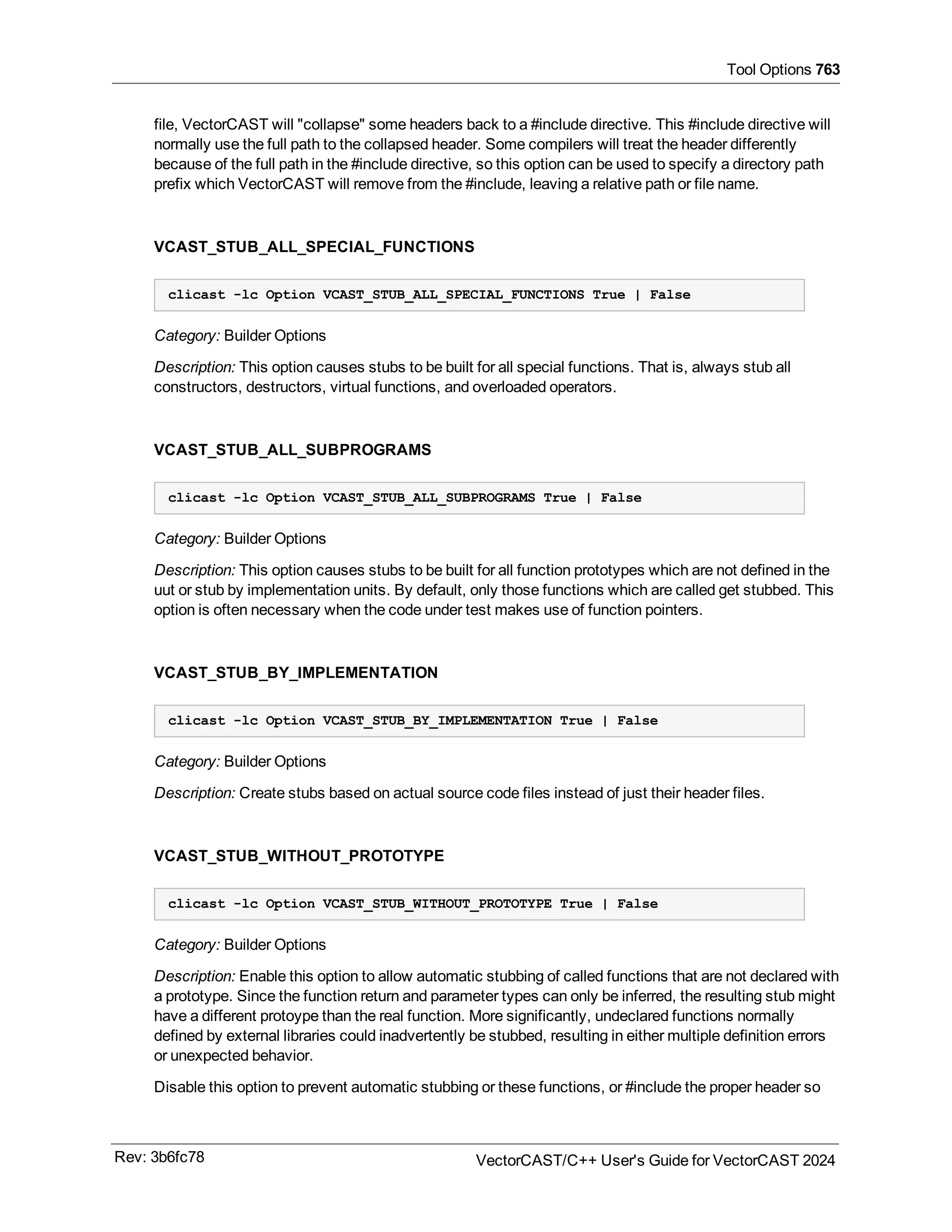 User guide of VectorCast 2024 C/C++ for safety critical applications