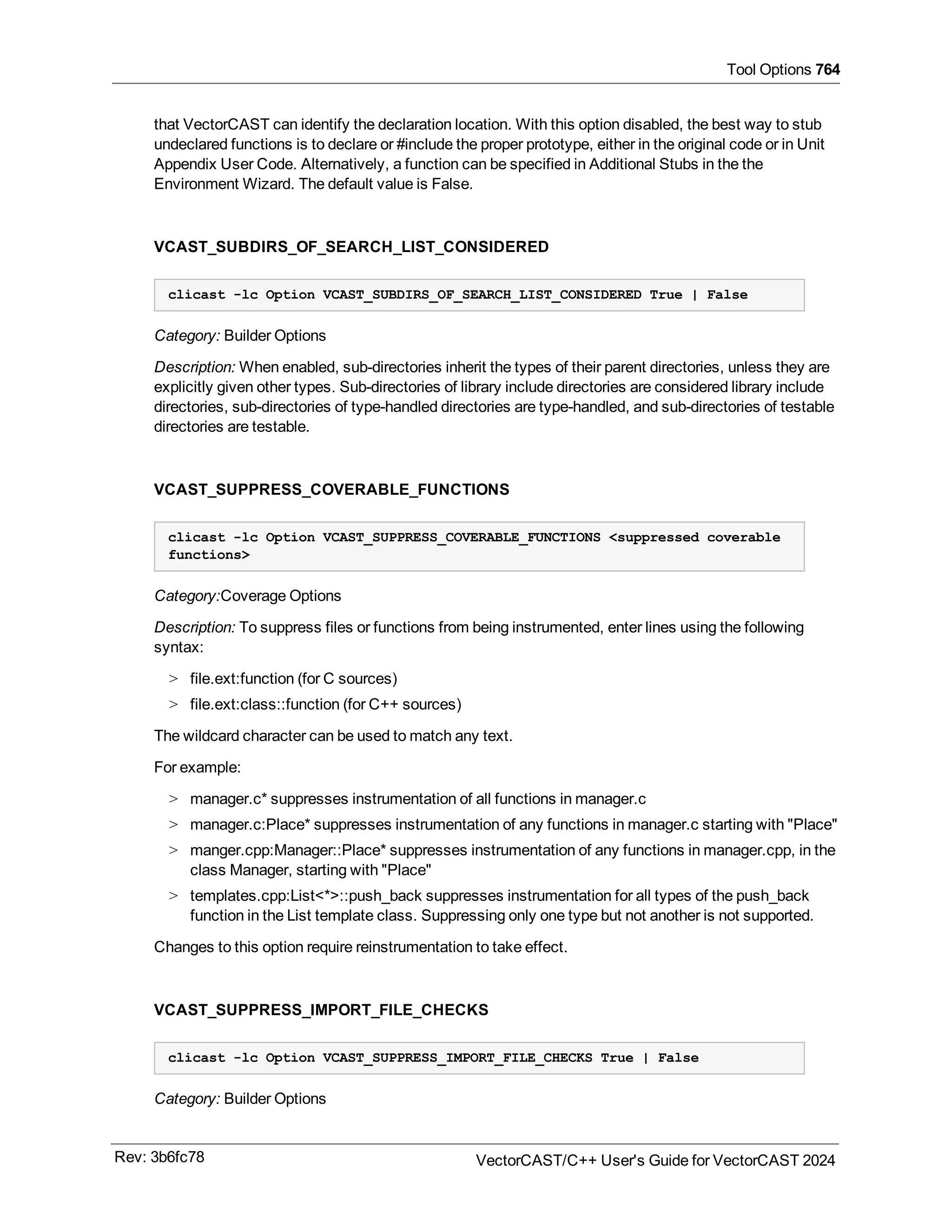 User guide of VectorCast 2024 C/C++ for safety critical applications