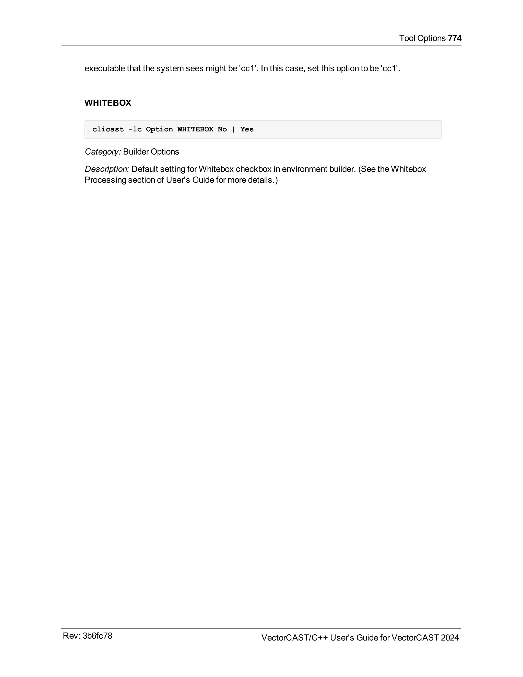 User guide of VectorCast 2024 C/C++ for safety critical applications