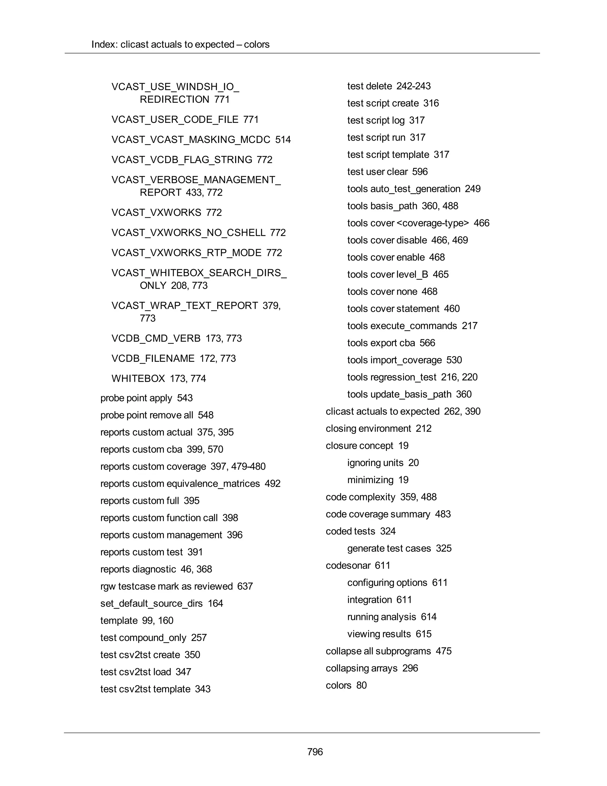 User guide of VectorCast 2024 C/C++ for safety critical applications