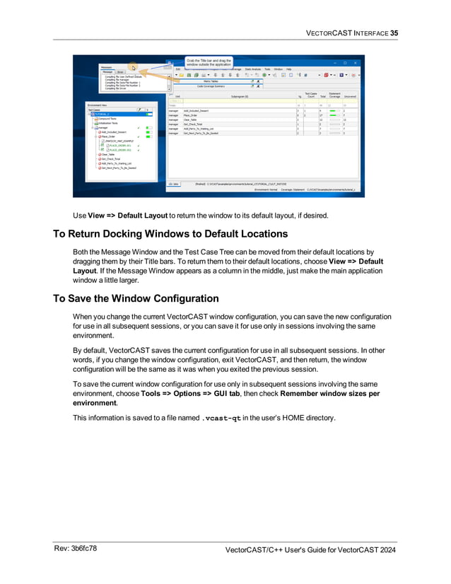 User guide of VectorCast 2024 C/C++ for safety critical applications ...