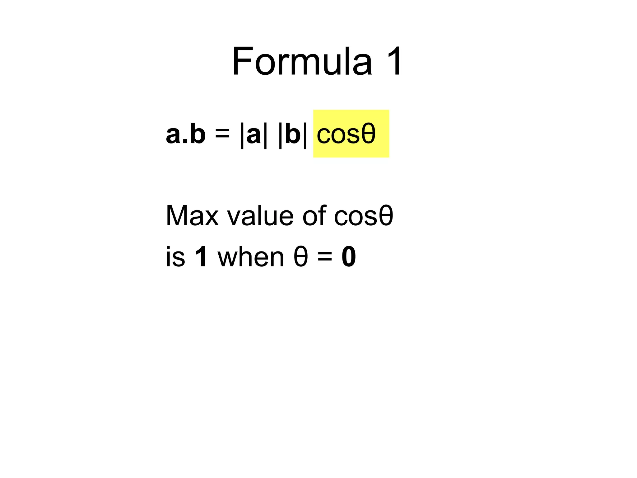 Vector multiplication dot product | PPT
