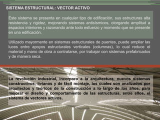 Sistema Estructural - Vector Activo | PPTX