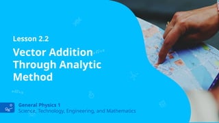 Vector Addition Through Analytic Method. | PPTX
