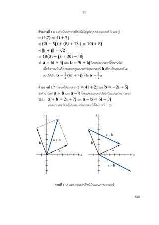 ฺBasic vector algebra in 2 dimension and 3 dimension | PDF