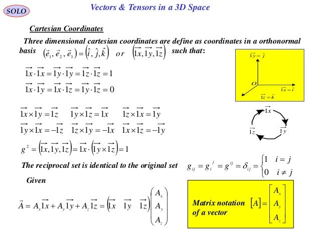 Vector analysis