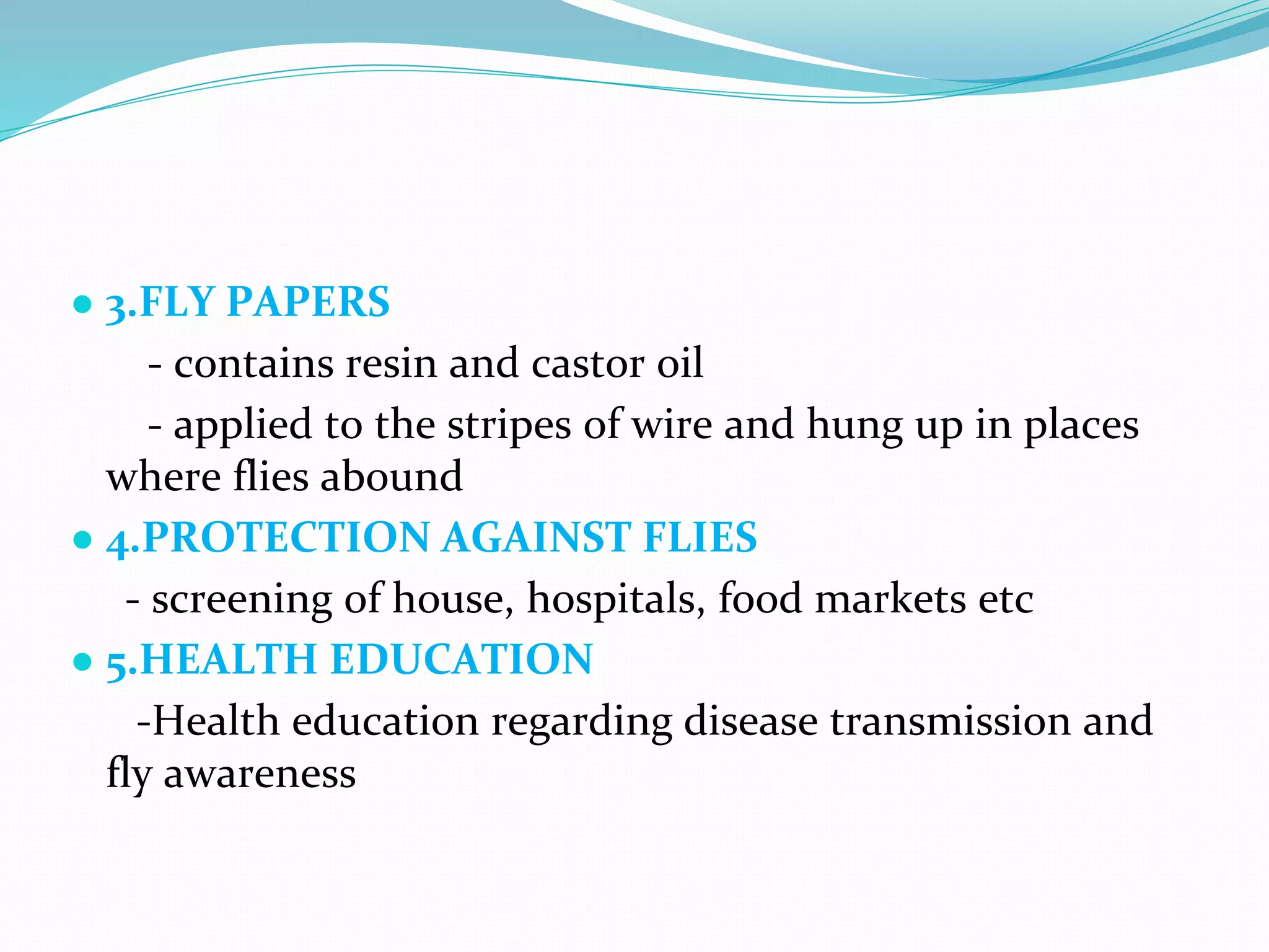 Vector and rodent control