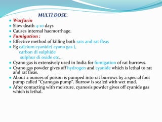 Vector and rodent control