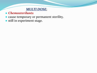 Vector and rodent control