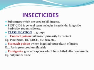 Vector and rodent control