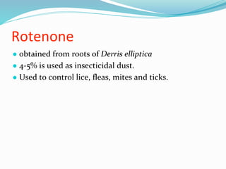 Vector and rodent control