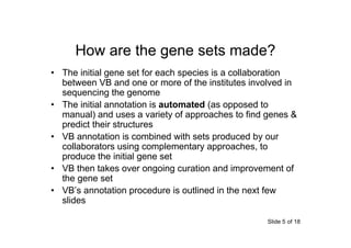 VectorBase gene sets