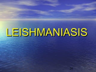 LEISHMANIASIS


          20
 