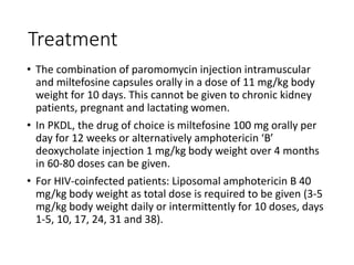 Paromomycin Injection Vector borne diseases recent concepts in management and elimination ...