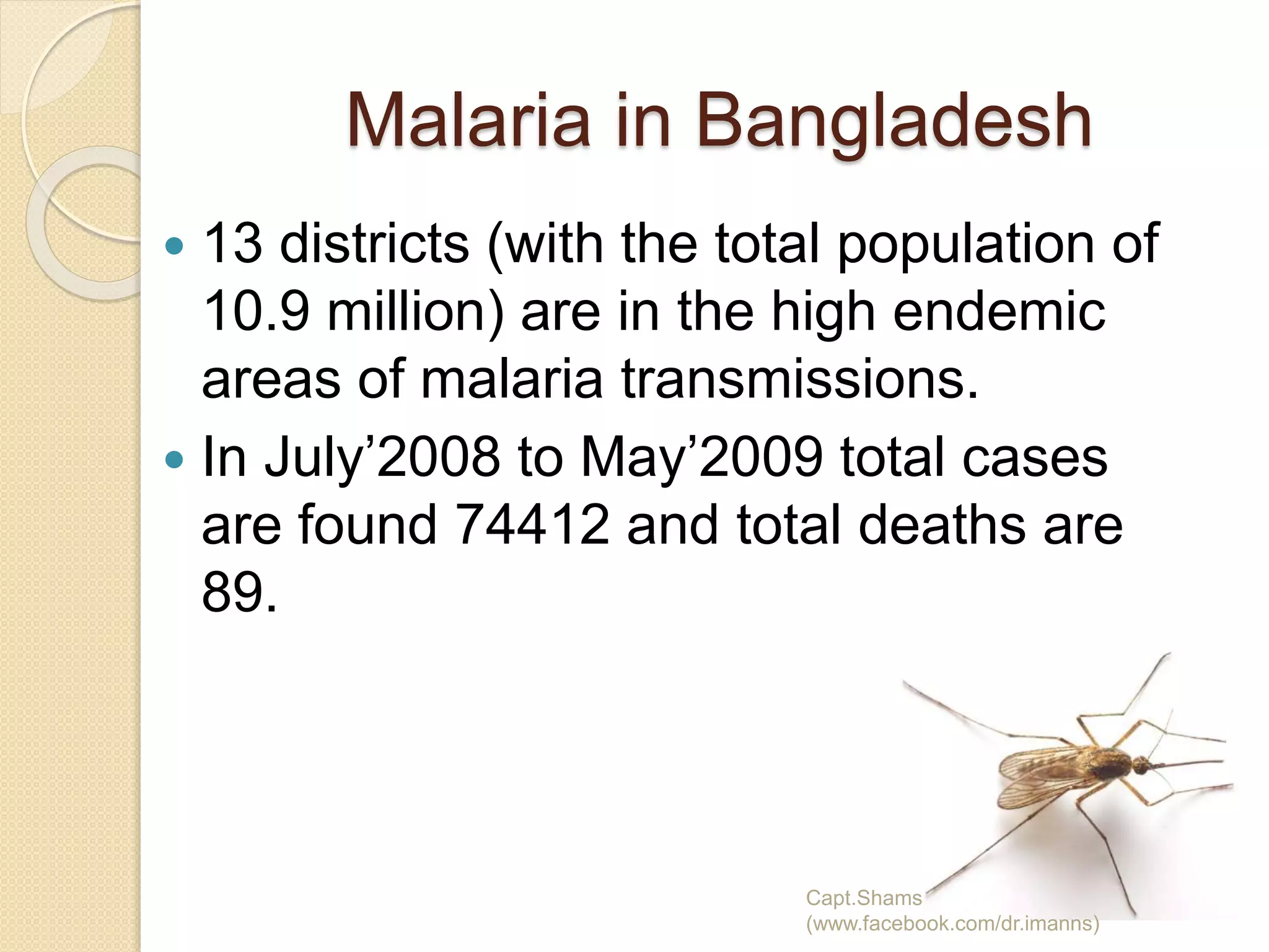 Vector borne diseases in Bangladesh | PPTX