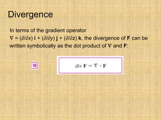 Vector calculus | PPTX