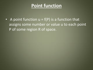 Vector calculus | PPTX | Geography | Science