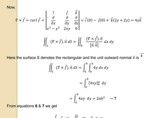 Vector calculus | PPTX