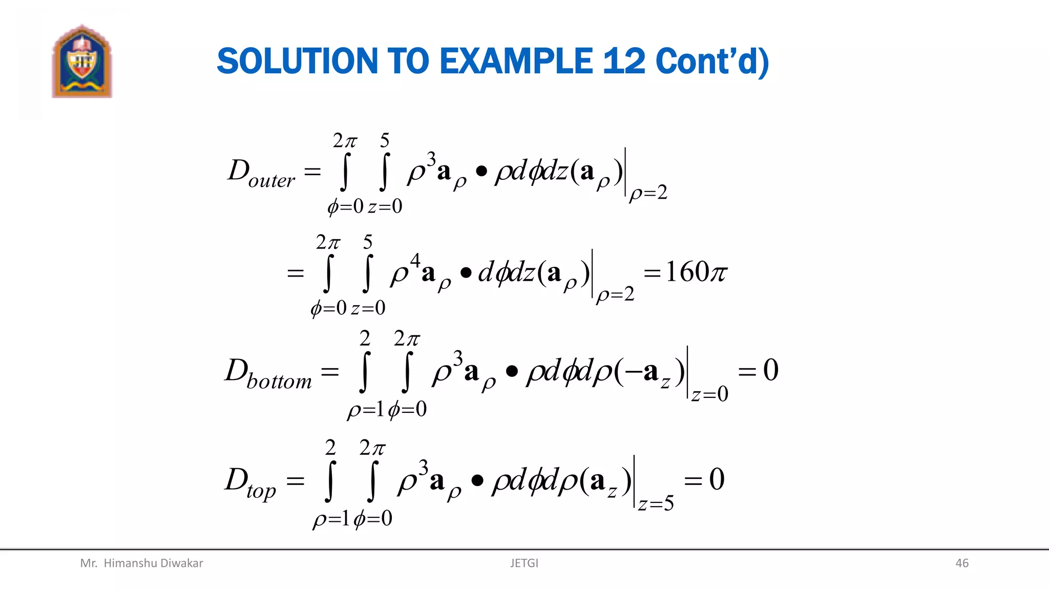 Vector calculus 1st 2 | PPT