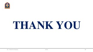 THANK YOU
Mr. Himanshu Diwakar 80JETGI
 