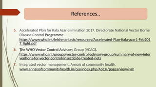 Who Vector Control vector control measures.pptx its application | PPTX